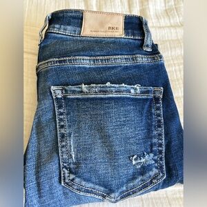 BKE Women's Distressed Denim Jeans